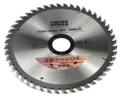 Produktbild von HM Kreissägeblatt 184 x 30 mm Sägeblatt Sägescheibe Holzbearbeitung 48 Zähne