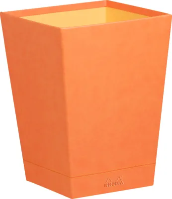 Produktbild von Rhodia  Papierkorb 24x24x32 Mandarin