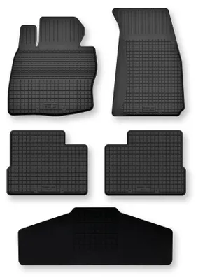 Imagen del producto de Alfombrillas de goma + túnel para Mazda 6 III GJ desde 2013 (sedán) – juego de 5 piezas, , a medida – Wielganizator Semi-Universal