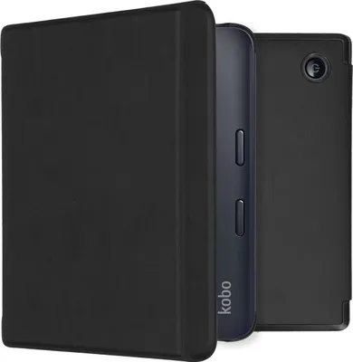 Obrázek produktu pro imoshion Tenké pevné pouzdro na spaní se stojánkem pro Kobo Libra 2 / Tolino Vision 6 - černé
