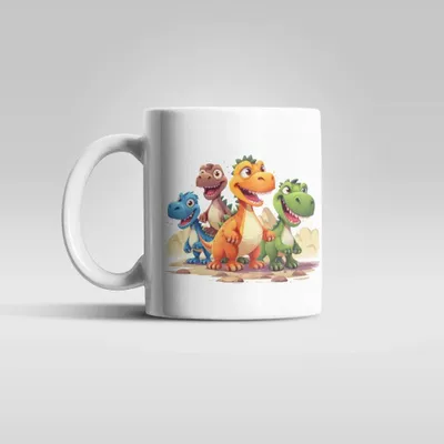 Produktbild von Kleine Dino Freunde Kinder Teetasse Tasse