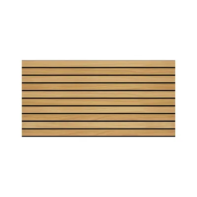 Produktbild von IZODEKOR Wandverkleidung Holz Styropor 3D Wandpaneele - Akustikpaneele Holzoptik Wanddeko für Küche, Badezimmer, Balkon, Schlafzimmer | Modell: AP-01