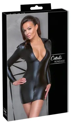 Productafbeelding van Cottelli BONDAGE - Jurk, zwart, maat XL