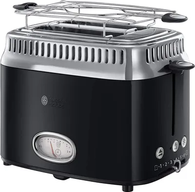 Produktbild von Russell Hobbs 21681-56 Retro Classic Noir Toaster