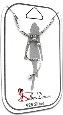 Produktbild von SilberDream Fußkette 25cm Damen-Schmuck 925 ECHT Silber Dangle Kugeln SDF5165J