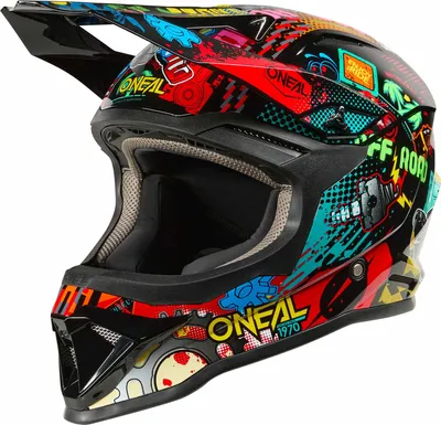 Produktbild von Oneal 1SRS VIBRANT Jugend Motocross Helm, bunt, Y/M(48)