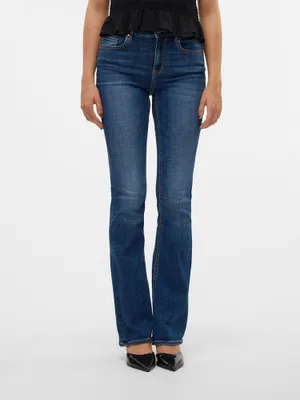 Produktbild von Vero Moda Flash Flared Li3110 Jeans Blau L / 30 Damen Blau L