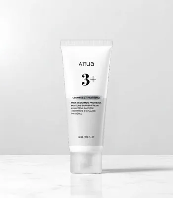 Produktbild von Anua, 3+ , 3 Ceramide +  Panthenol, feuchtigkeitsspendende Creme, fü r Gesicht, 100 ml