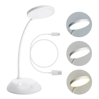 Produktbild von Kabellose LED Tischlampe 5W, dimmbar USB Weiß