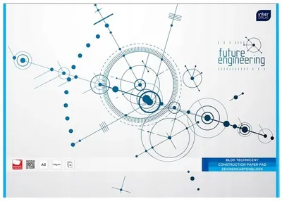 Produktbild von Technischer Block A3 10 Blatt weiß