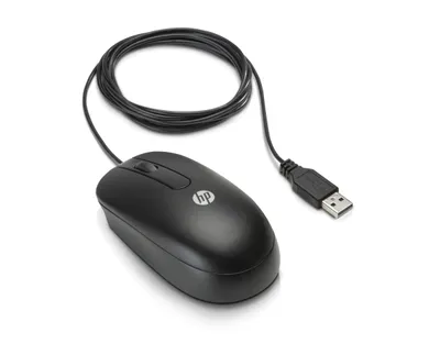 Obrázok produktu pre HP Optická USB myš s 3 tlačidlami, Laser, USB Typ-A, 1000 DPI, Čierna