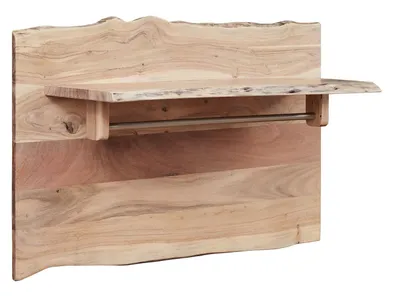 Immagine prodotto di MASSIVMOEBEL24 | PURE ACACIA #715 Appendiabiti in legno di acacia - laccato / natur 100x32x60