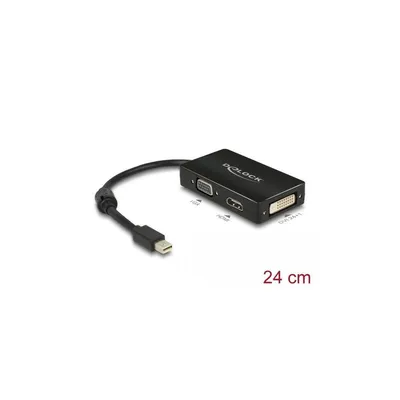 Imagen del producto de DeLOCK 62631 DeLOCK Adap.Mini Dislpyp>VGA/HDMI/DVI bk