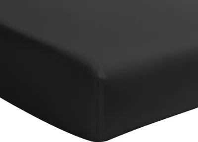 Image de Drap housse en percale de coton lavé
