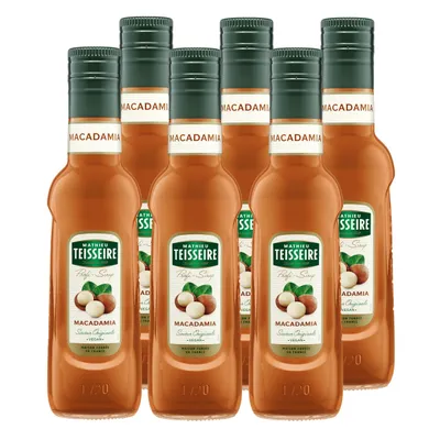 Immagine prodotto di Sciroppo per bevande Teisseire Macadamia 0,25L (confezione da 6)