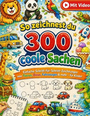 Produktbild von So zeichnest du 300 coole Dinge