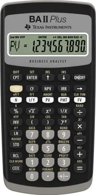 Image de Texas Instruments BA II Plus