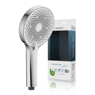 Produktbild von SAMOA RAIN Handbrause, Chrom/Weiß