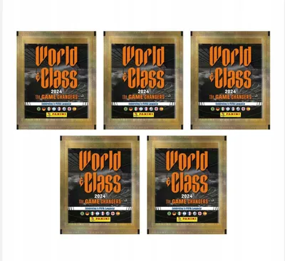 Obrázok produktu pre WORLD CLASS 2024 FIFA The Game Changers PANINI stickers, 10 packs = 50 stickers