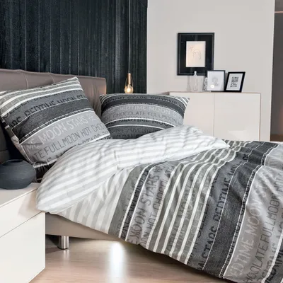 Produktbild von Janine Mako-Satin Bettwäsche Palermo 3076-08 135x200 cm + 80x80 cm