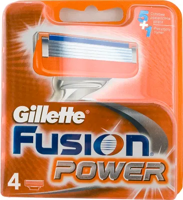 Obrázok produktu pre Gillette Fusion Power náhradní břity na holení 4 ks