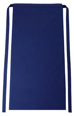 Productafbeelding van CG Workwear - "Roma 80" schort voor cafés en restaurants, model LT1756 (één maat) (marineblauw)