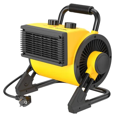 Keramik-Heizlüfter 2 kW, 3 Stufen, 90° schwenkbar, für Garage & Werkstatt