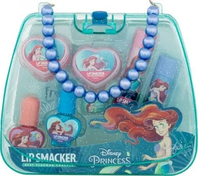 Image de Baume à lèvres Disney Princesse Ariel Mini trousse de maquillage pour enfants 3,4 - Lip Smacker