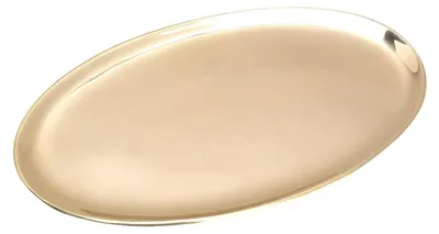 Productafbeelding van Ovalen Kaarsenhouder van Messing 17 x 10 cm