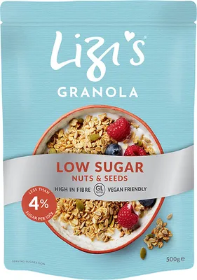 Produktbild von LIZI's Granola, Low Sugar (10x500g)