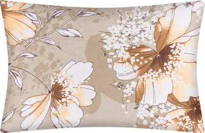 Produktbild von Flanell-Kopfkissenbezug - 40x60 cm - Beige,Lachs