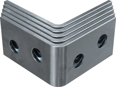 Produktbild von PARKSIDE® Winkel- / Flachverbinder (Stuhlwinkel 10er)