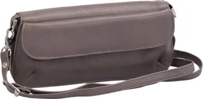 Produktbild von Clutch Cilinie grau, Leder Lederclutch