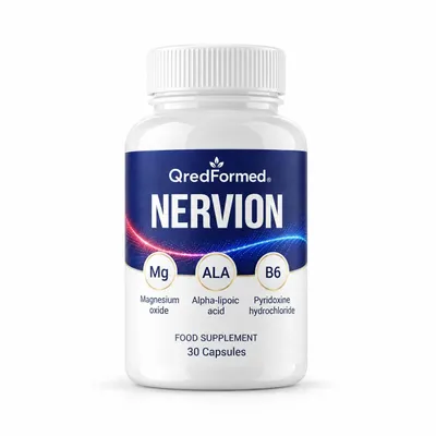 Productafbeelding van NERVION – Dagelijkse ondersteuning voor welzijn en voedingsstoffen – 30 capsules