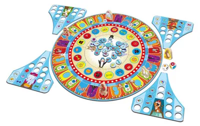 Produktbild von Tactic Animal Circus, Brettspiel, Familie, 4 Jahr(e), 20 min, Familienspiel