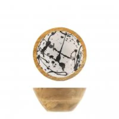 Immagine prodotto di H&H Ciotola Ink In Legno Cm15