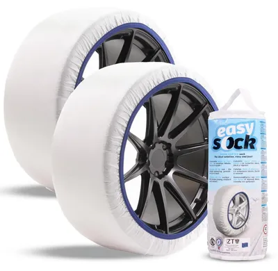 Produktbild von Easysock CAD8016 Textil-Schneeketten für Autos, Homologierte - EN 16662-1, Rutsc
