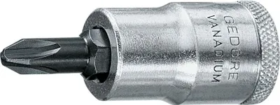Produktbild von GEDORE IKS 19 2 Schraubendrehereinsatz 1/2" Kreuzschlitz PH 2, 6656650