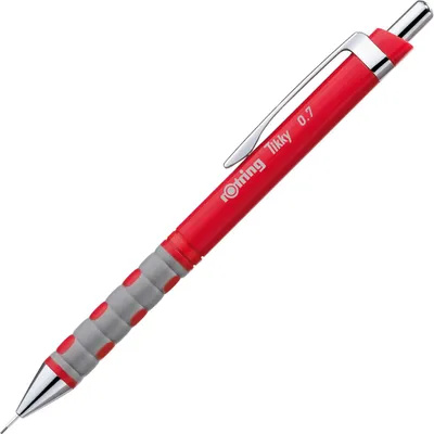 Zdjęcie produktu dla rotring 1904507 ołówek mechaniczny rotring Tikky 0,7 mm, czerwony
