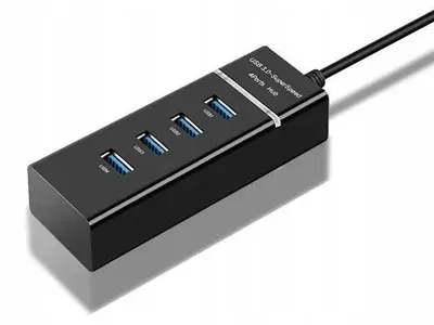 Zdjęcie produktu dla PremiumCord USB 3.0 Superspeed HUB 4-portowy