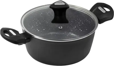 Image de Casserole Carl Schmidt Sohn-Marburg, aluminium, 16 cm, noire
