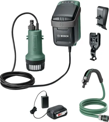 Produktbild von Bosch Akku-Tauchpumpe GardenPump 18 18V 2,5 Ah mit Akku & Ladegerät