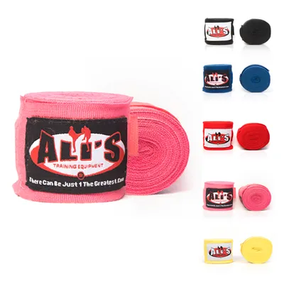 Produktbild von Ali's Fightgear BPC Boxbandagen – 460 cm – Rosa – Elastisch & Atmungsaktiv – Optimaler Handgelenkschutz für Boxen, Kickboxen & Muay Thai