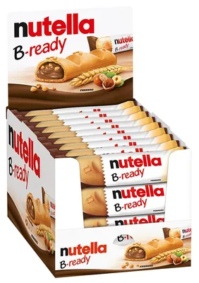 Productafbeelding van Nutella B-Ready wafel, hazelnootpasta, toonbankdisplay, 792g