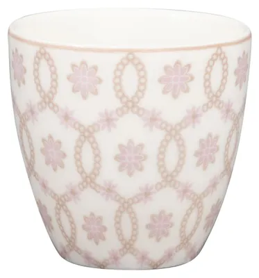 Produktbild von Greengate Sina Mini Latte Cup white 0,13l