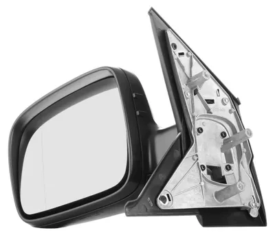 Produktbild von ABAKUS 4051M03 Außenspiegel Seitenspiegel Links für VW Transporter V Bus (7HB, 7HJ, 7EB, 7EJ, 7EF, 7EG, 7HF, 7EC) Asphärisch Manuell