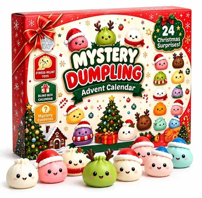Productafbeelding van Kerstdumpling Adventskalender met 24 Verrassingen