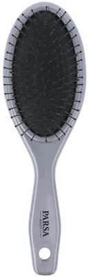 Obrázek produktu pro Kartáč na vlasy, jednobarevný, s kovovými hroty, pro masáž hlavy