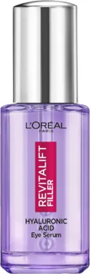 Image de Sérum pour les yeux à l'acide hyaluronique L'Oréal Paris Revitalift Filler 2,5%, 20 ml