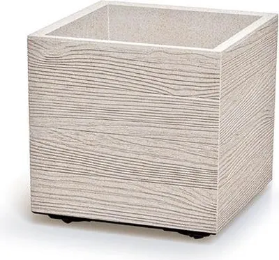 Obrázok produktu pre Doniczka Madera Square Eco Wood - BiałyMix